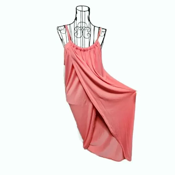 Midi Summer Wrap Tulip Skirt Dress or Swim Suit Wrap/Cover-Up - Picture 1 of 4